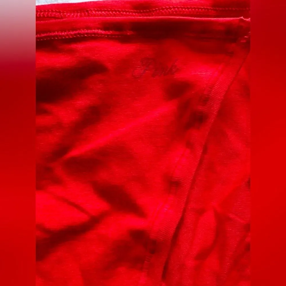 New with tags! Gorgeous red Victoria’s Secret “Cotton String Bikini Panty!”
